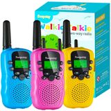 Brinquedos Atualizados Walkie Talkie Para Crianças 3 Pack, Kids Walkie Talkie Brinquedos Para Meninos E Meninas, 3 Milhas De Longa Distância Crianças