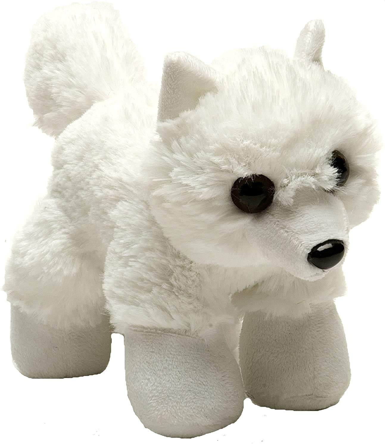 Stuffed arctic sale fox plush animal