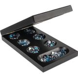 Legacy Deluxe Mancala Classic Game Com Tabuleiro De Jogo De Madeira Dobrável E Pedras De Vidro Coloridas, Jogo Em Família Para Idades 8 Ou Mais