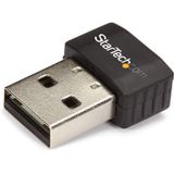 Startech.com Adaptador Wifi Usb Sem Fio – Dual Band Ac600 Wireless Dongle - 2.4ghz / 5ghz - 802.11ac Adaptador De Laptop Wi-fi (usb433acd1x1)