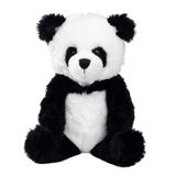 Cordeiros &amp, Ivy Wild Life Preto/branco Pelúcia Panda Urso Recheado Brinquedo Animal - Lucky