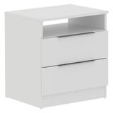Criado-Mudo Madesa 3227 com 2 Gavetas