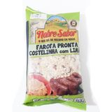 Farofa Pronta Caseira Costelinha Com Limão - 3 Pacotes C/ 250g