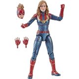 Marvel Capitã Marvel 6 Polegadas Legends Captain Em Figura De Fantasia Para Colecionadores, Crianças E Fãs