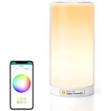 Lâmpada De Mesa Wifi Inteligente Meross, Lâmpada De Cabeceira, Suporte Apple Homekit, Siri, Amazon Alexa, Google Assistant E Smartthings, Tunable Whi