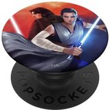 Star Wars: The Last Jedi Exclusive Rey &amp, Kylo Portrait Popsockets Popgrip: Re Aperto Permutável Para Telefones E Tablets