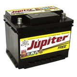 Bateria Júpiter Livre de Manutenção 60Ah JJF60HD Mobi Palio Stilo Uno Ecosport Ka Ka+ Astra Cobalt