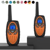 Two Way Radios For Adults, Topsung M880 Frs Walkie Talkie Long Range Com Vox Belt Clip/hands Free Walki Talki Com Cancelamento De Ruído Para Crianças