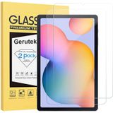 Gerutek 2-pack Protetor De Tela Para Samsung Galaxy Tab S6 Lite 10.4 Sm-p610/p615, Ultra Clear Anti Scratch 9h Dureza Sem Bolhas Filme De V