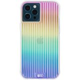 Case-mate - Tough Groove - Case Para Iphone 12 Pro Max (5g) - 10 Pés De Proteção De Queda - 6,7 Polegadas - Iridescent