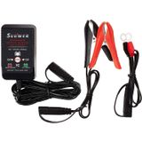 Carregador De Bateria Suuwer, 6v/12v 1.25-amp Carregador Inteligente Totalmente Automático Para Carros, Motocicletas, Atvs, Cortador De Grama E Muito