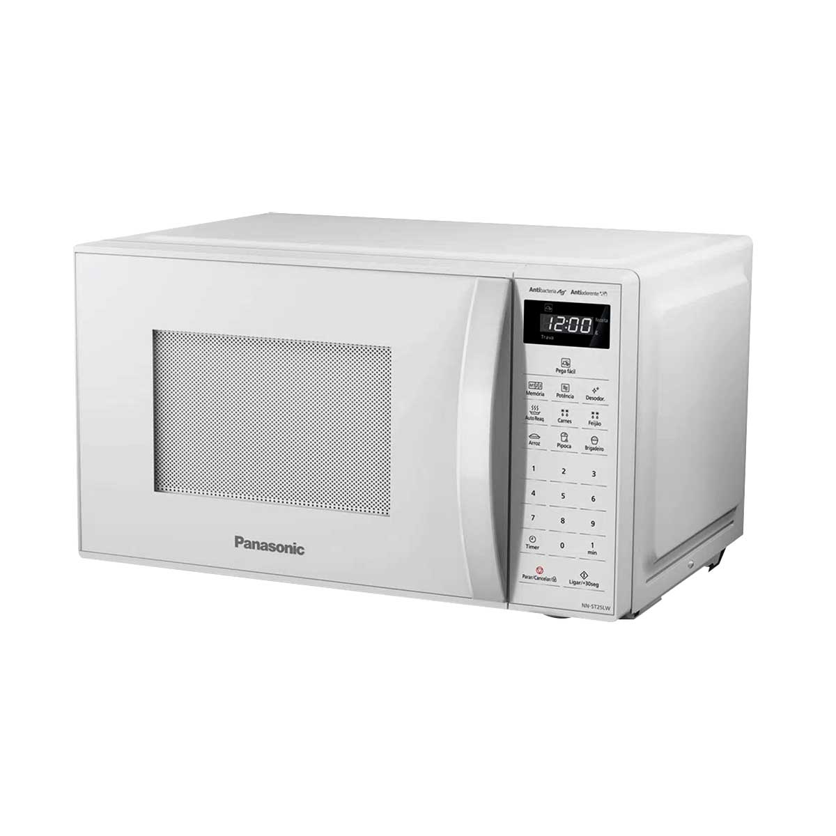 Micro-ondas Panasonic NN-ST25LWRUN 21 L Desodorizador Branco 110V