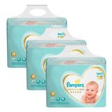 Kit Fralda Pampers Premium Care Jumbo Tamanho M 240 Unidades