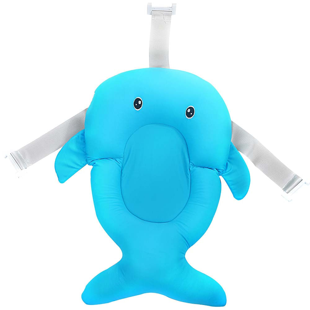 Almofada de Banho Para Bebê Azul