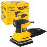 Lixadeira Orbital LOV210 210W 220V Vonder Amarelo e Preto