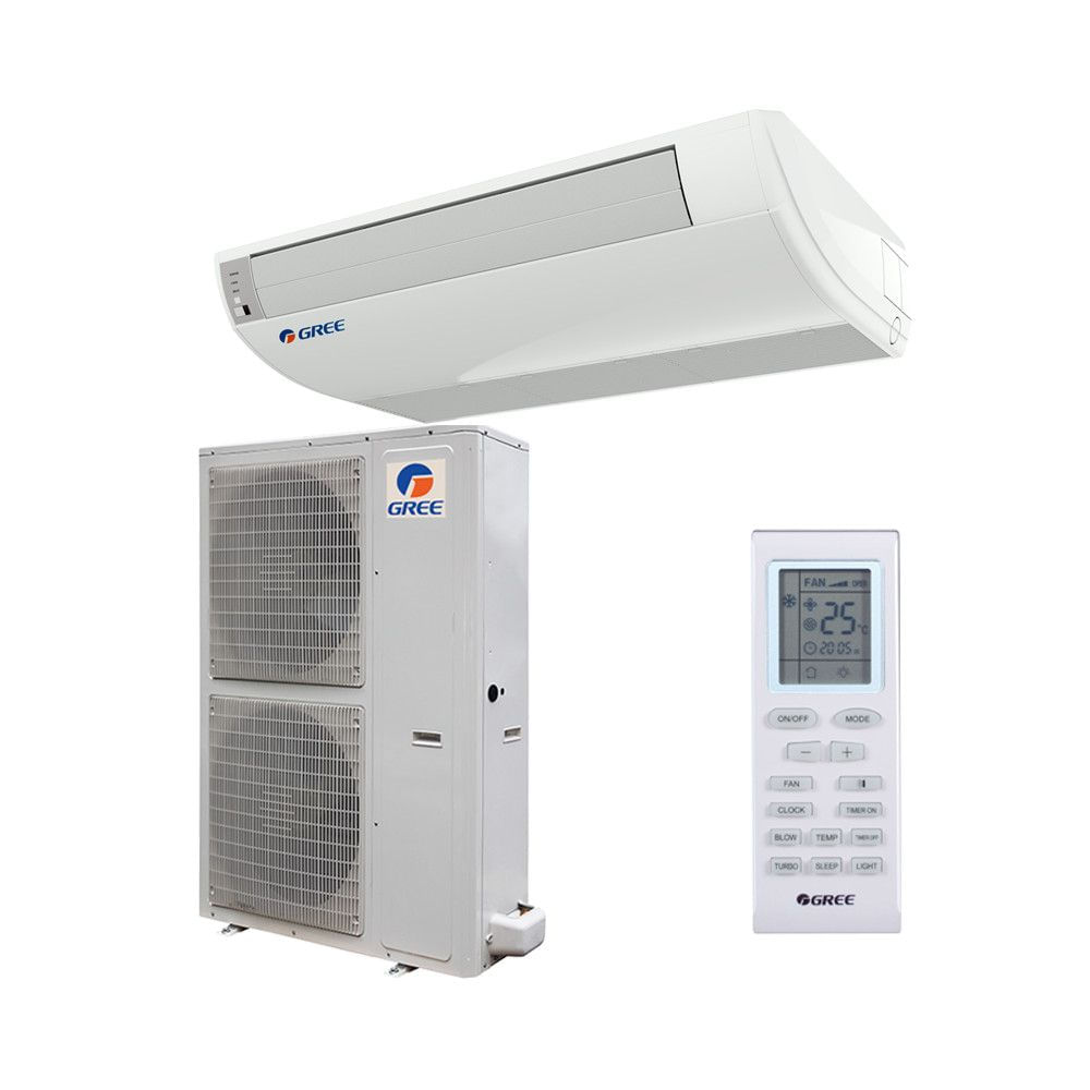 Ar Condicionado Split Piso Teto Inverter 60000 BTUs Gree Quente e Frio 220V Monofásico GUHD60ND3FO