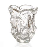 Vaso Mini Em Cristal Murano Transparente - São Marcos