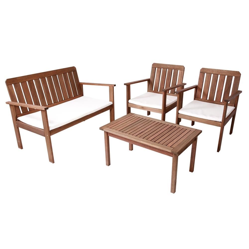 Conjunto Santurini Sofá 2 Poltronas e Mesa Entalharte 80.5 é boa?