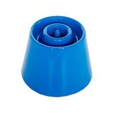 Comedouro Alto e Lento Pet Games Dog Fit Azul