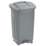 Lixeira T-FORCE 50L Cinza BASIC