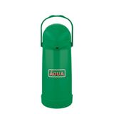 Garrafa Térmica Pressao Nobile Verde Decorada Água 1,0l