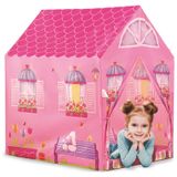 Barraca Infantil Minha Casinha Toca 102x95x72 Cm Poliéster Fácil De Montar, Dm Toys Dmt5652, +3 Anos - 148228