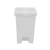 Lixeira 60l Quadrada Branca C/ Tampa E Pedal P60b4 Jsn Jsn