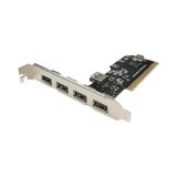 Placa Pci 4 Portas Usb 2.0 Lotus Lt-p228