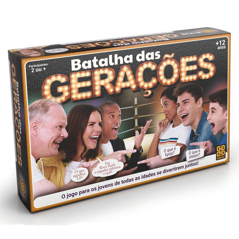 Jogo Batalha Das Gerações 03583 - Grow - 03583