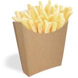 Embalagem P/ Batata Frita, Salgados 100 Gr 100 Un Cor Kraft