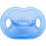 Chupeta Silicone   Tamanho 2 Azul  Lolly