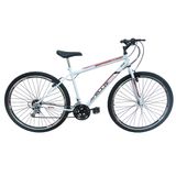 Bicicleta Aro 29 Aro Aero Velox Branca/Vermelho - Ello Bike