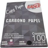 Papel Carbono para Lapis A4 Papel Preto