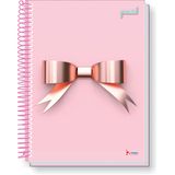 Caderno 10X1 Capa Dura 2021 FLIP Pastel FEM Vertical 160F