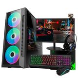 Pc Gamer Completo i3 8Gb GT730 HD 500Gb Monitor 19 Polegadas