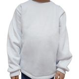 Moleton Infantil Branco N. 6