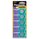 15 Pilhas Baterias Cr2032 3v Panasonic 03 Cartelas