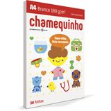 Papel Sulfite A4 Chamequinho 60k 180grs.branco