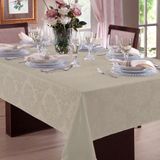 Toalha de Mesa Jacquard Admirare 8 Lugares Quadrada Fendi