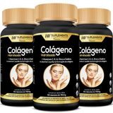 3x Colageno Hidrolisado Gelatina Em Cápsulas Softgel