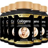 6x Colageno Hidrolisado Gelatina Em Cápsulas Softgel