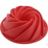 Forma Para Flan Grande N 24  Em Silicone - Mimo Style