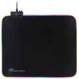 Mousepad Gamer Dn40 300x360x4mm Preto Rgb Mode - Draxen