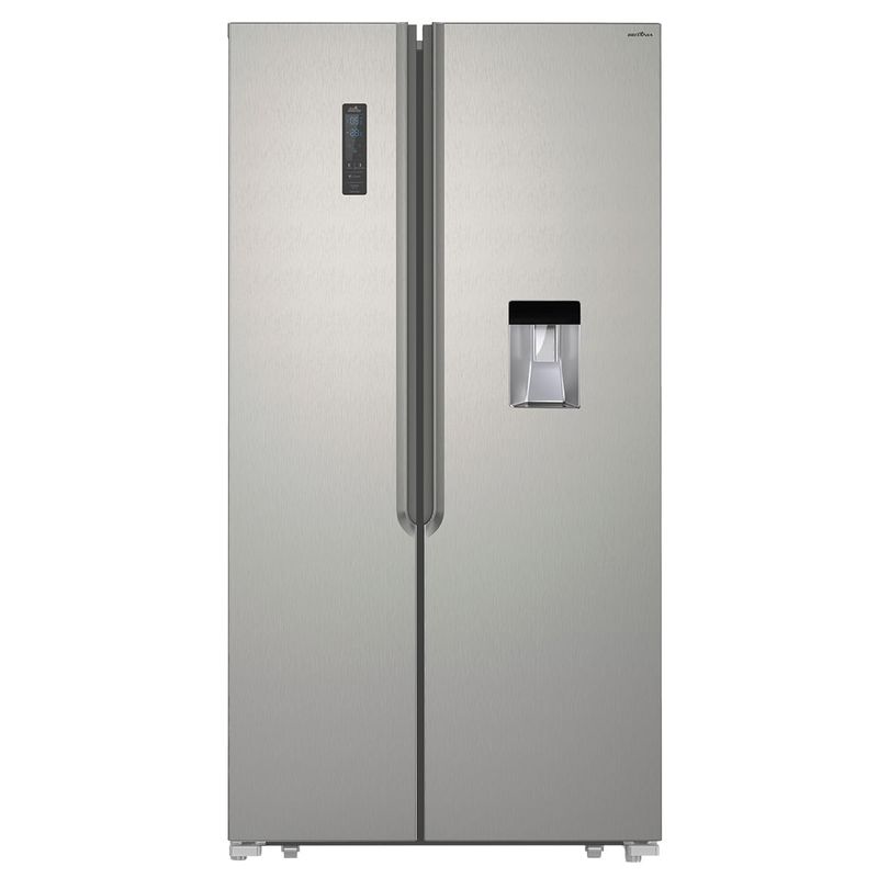 Geladeira/refrigerador 434 Litros 2 Portas Inox Side By Side - Britânia - 110v - Brf533id