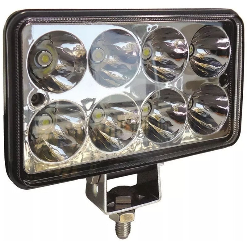 Dni4162 Farol De Trabalho Retangular Com Leds 24w 9 A 48 - Carrefour