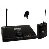 Skp Microfone Mini-iii Base + 1 Mic Lapela Uhf S/ Fio