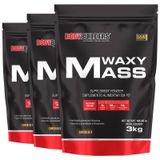 Kit 3x Hipercalórico Waxy Mass 3kg