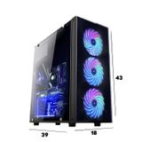 PC Gamer Completo i7 GTX 1050 16GB HD 1TB SSD 120GB Fonte 750W
