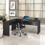 Mesa de Escritório em L 1,80x1,60m com 2 Gavetas Work30 Compace