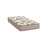 Colchão Solteiro Physical D28 22cmx88cmx188cm Ortobom Creme/Marrom